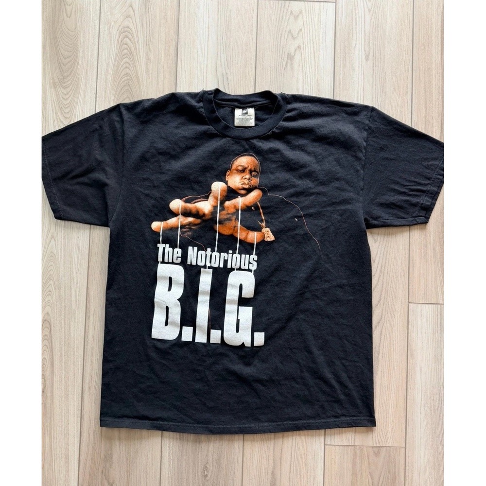 OG 1997 Notorious B.I.G. "Puppet Strings" Size XL Winterland Mint 23.5x30